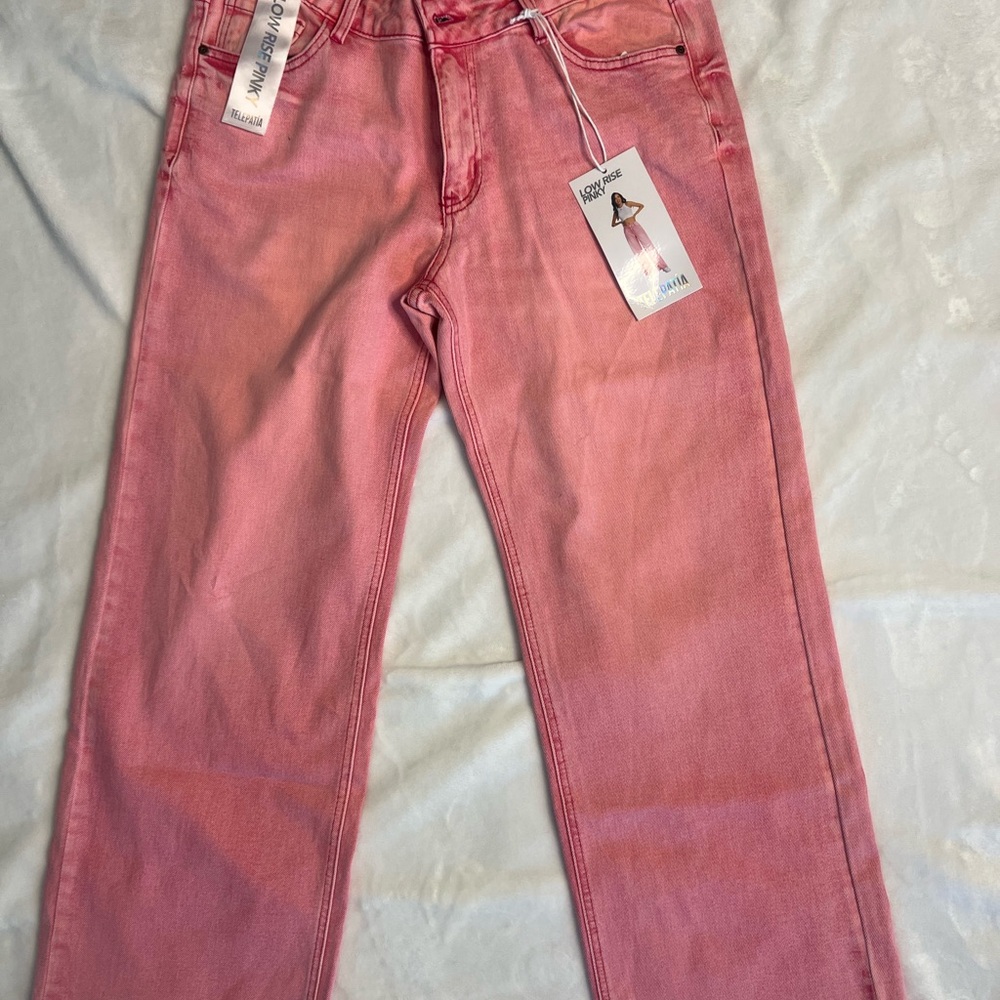 Pink Denim Jeans